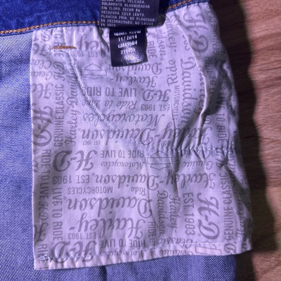 Harley-Davidson Indigo Blue Jeans - Picture 8 of 9